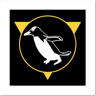 Penguins Shield Posters and Art